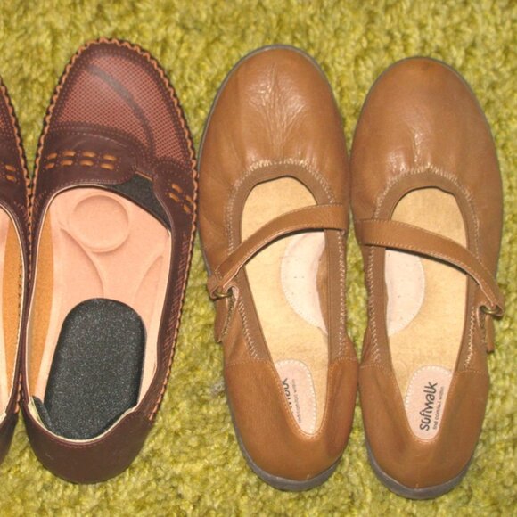 2 pair Ladies Shoes Size 9 Medium Width - Picture 2 of 3